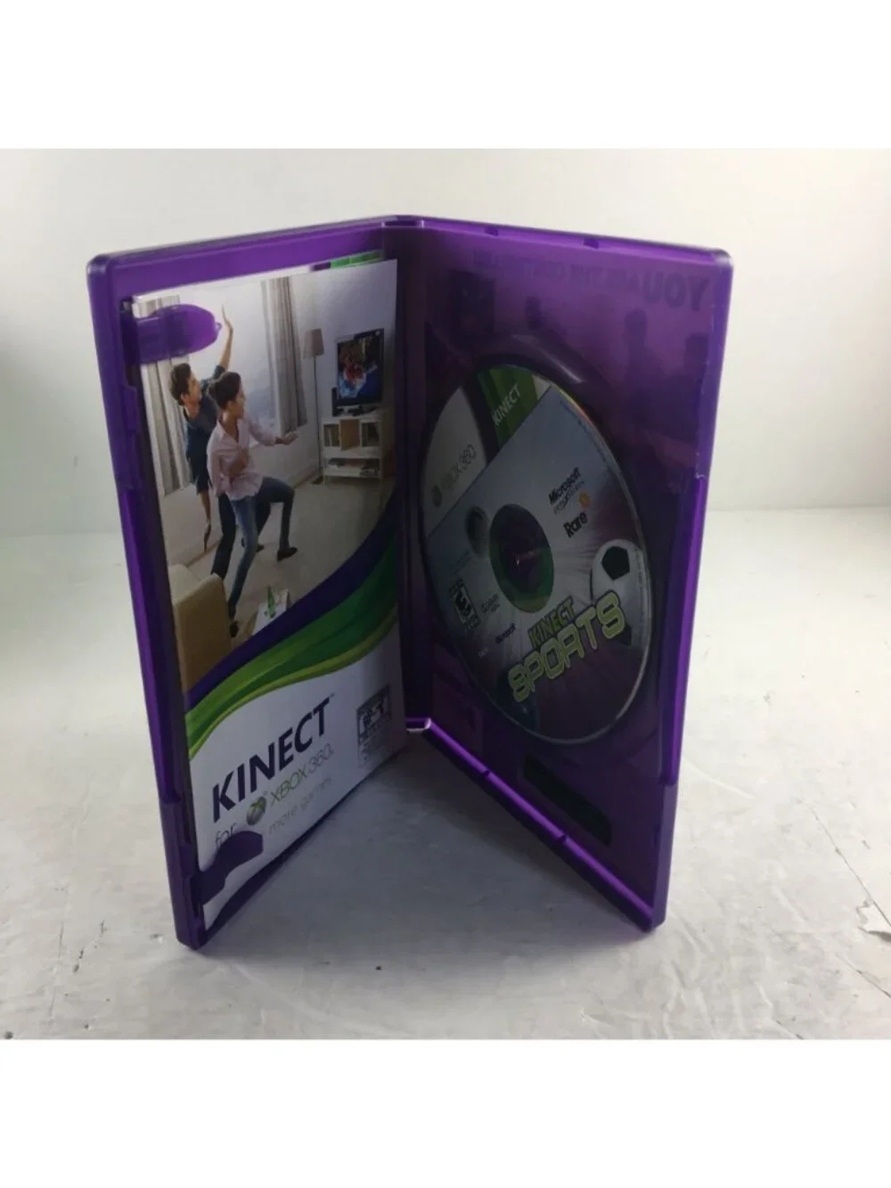 MICROSOFT XBOX 360 KINECT SPORTS MANUAL INCLUDED